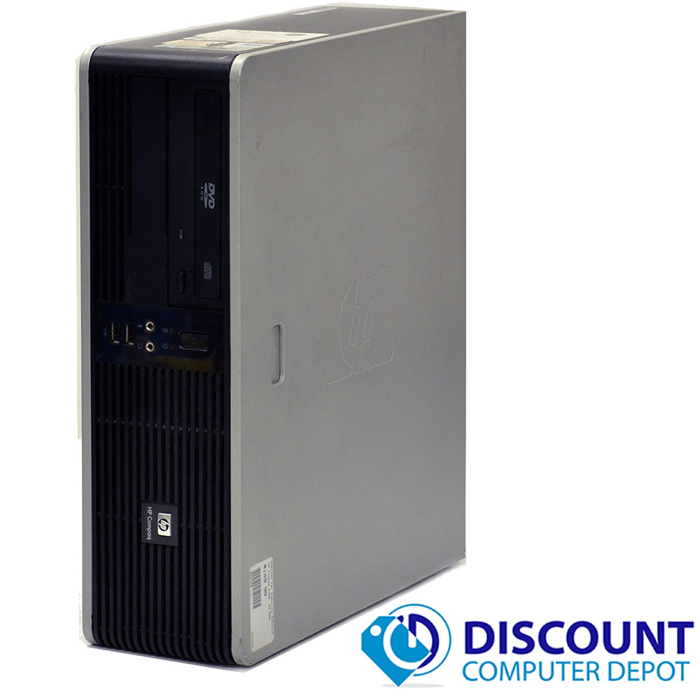 FAST HP Desktop PC Windows 10 Computer Dual Core 3.4GHz 4GB 160GB